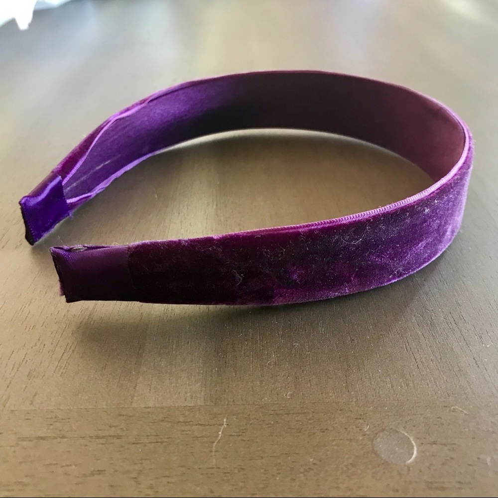 J. Crew Velvet Headband